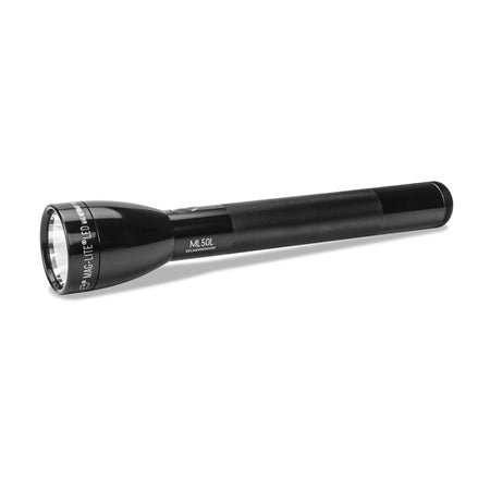 Flashlight, ML50L LED black for 3 C-cell batteries