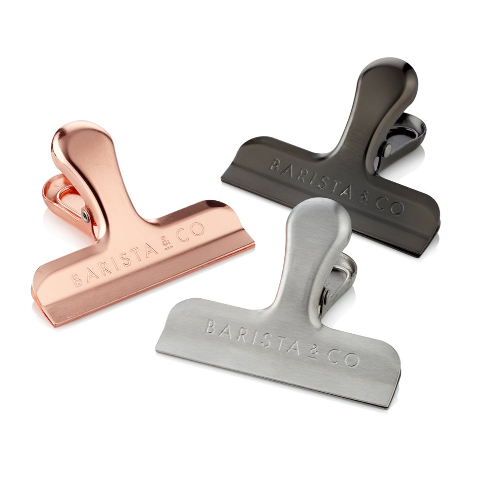 Coffee Bag Clips set of 3 - Electric Metals (CDU)