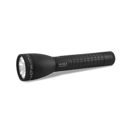 Flashlight, ML50LX LED black for 2 C-cell