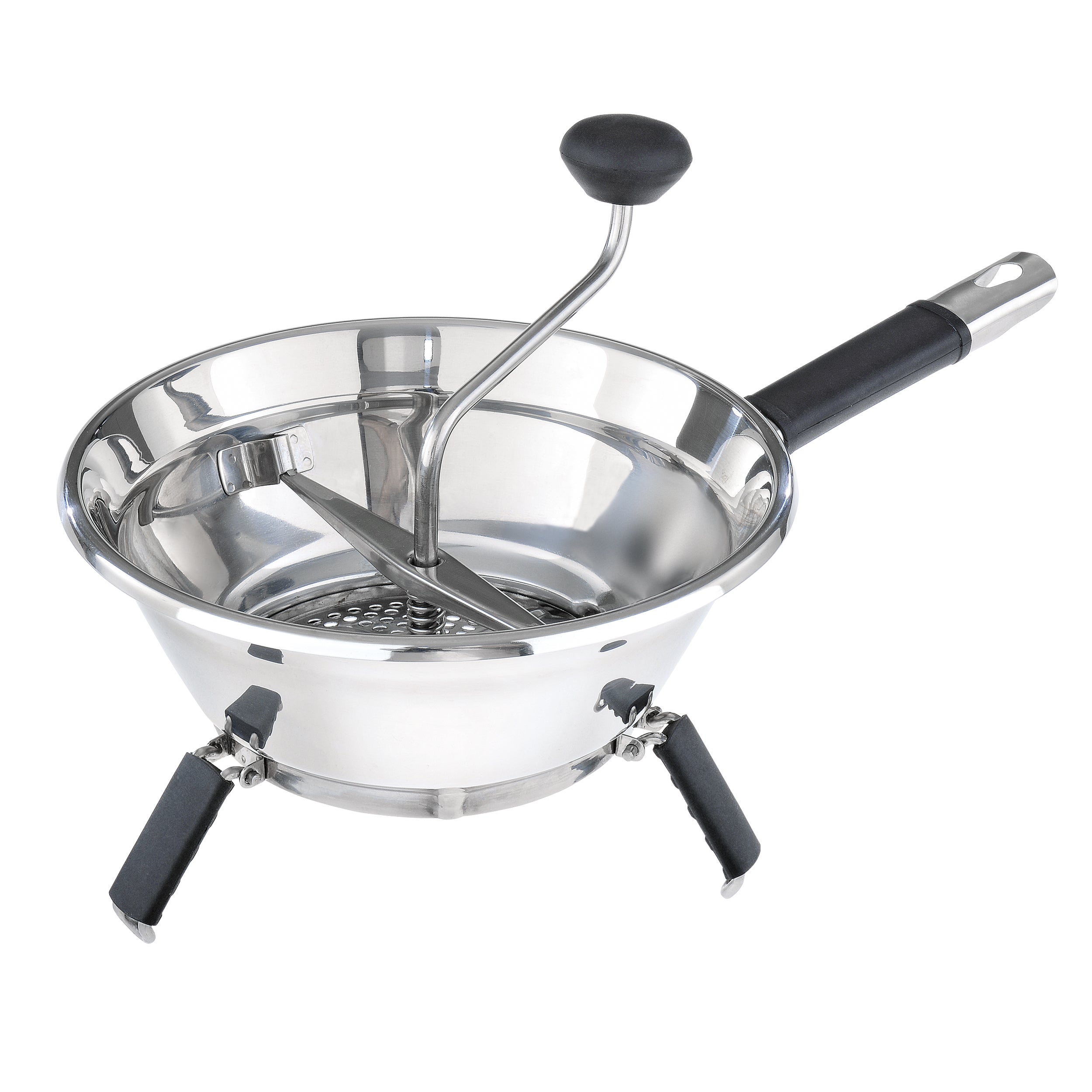 PASSE VITE Ø24cm Food mill with 3 discs and foldab