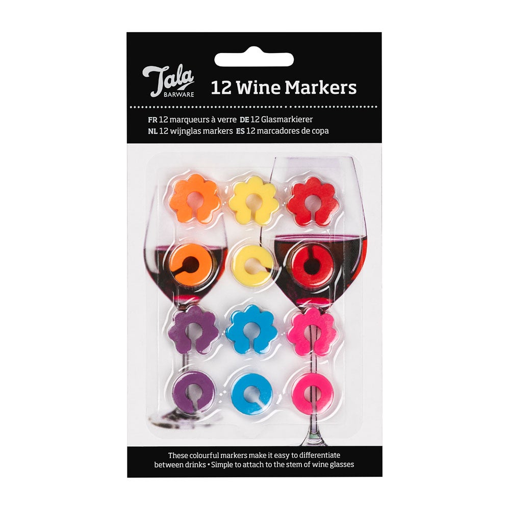 Tala 12 Wine Markers