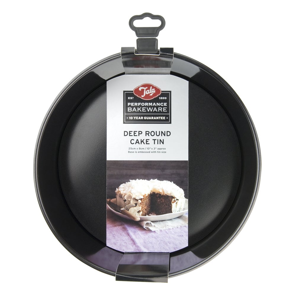 Tala Performance Deep Cake Tin Loose Base 25*8cm