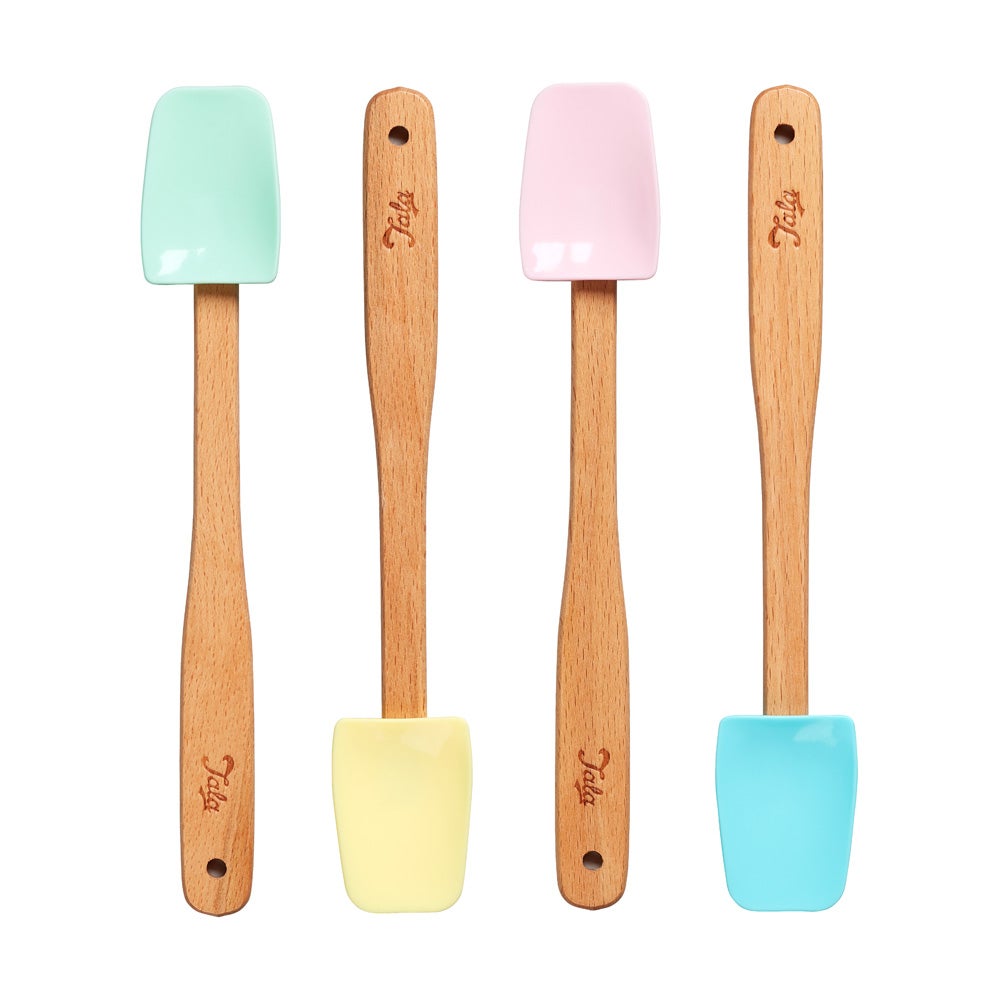 Tala Silicone Mini Spatula with Wooden Handle