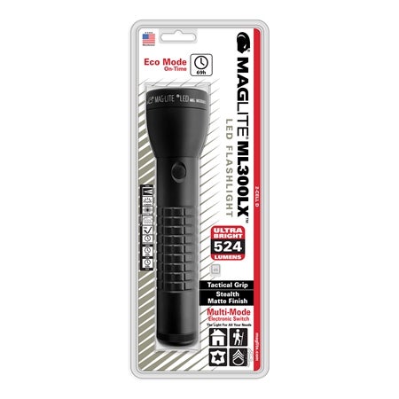 Flashlight ML300LX for 2 D-cell batteries