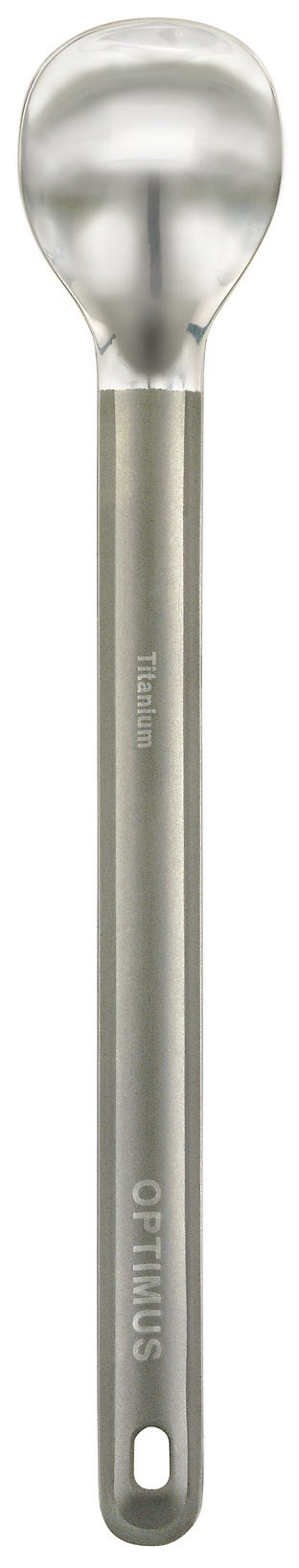 Spoon, long, Optimus titanium