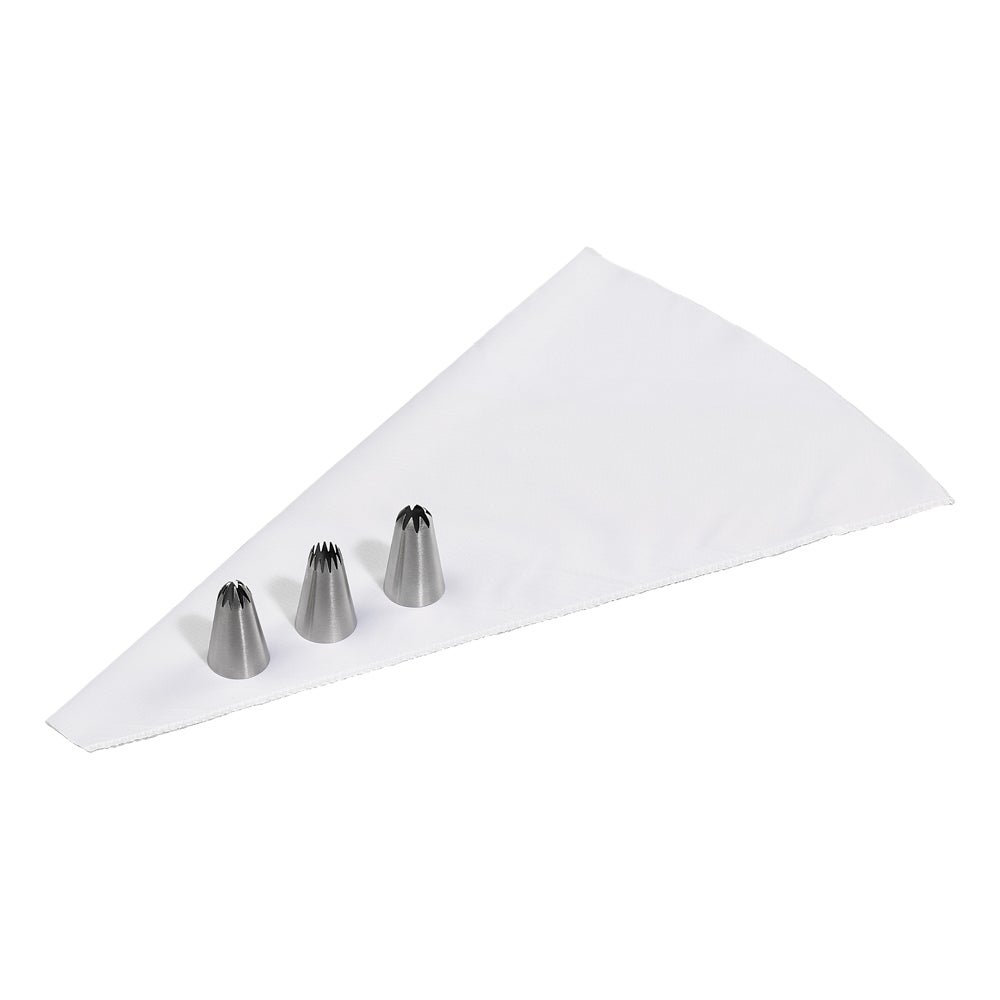 3 Star Nozzles with Icing Bag