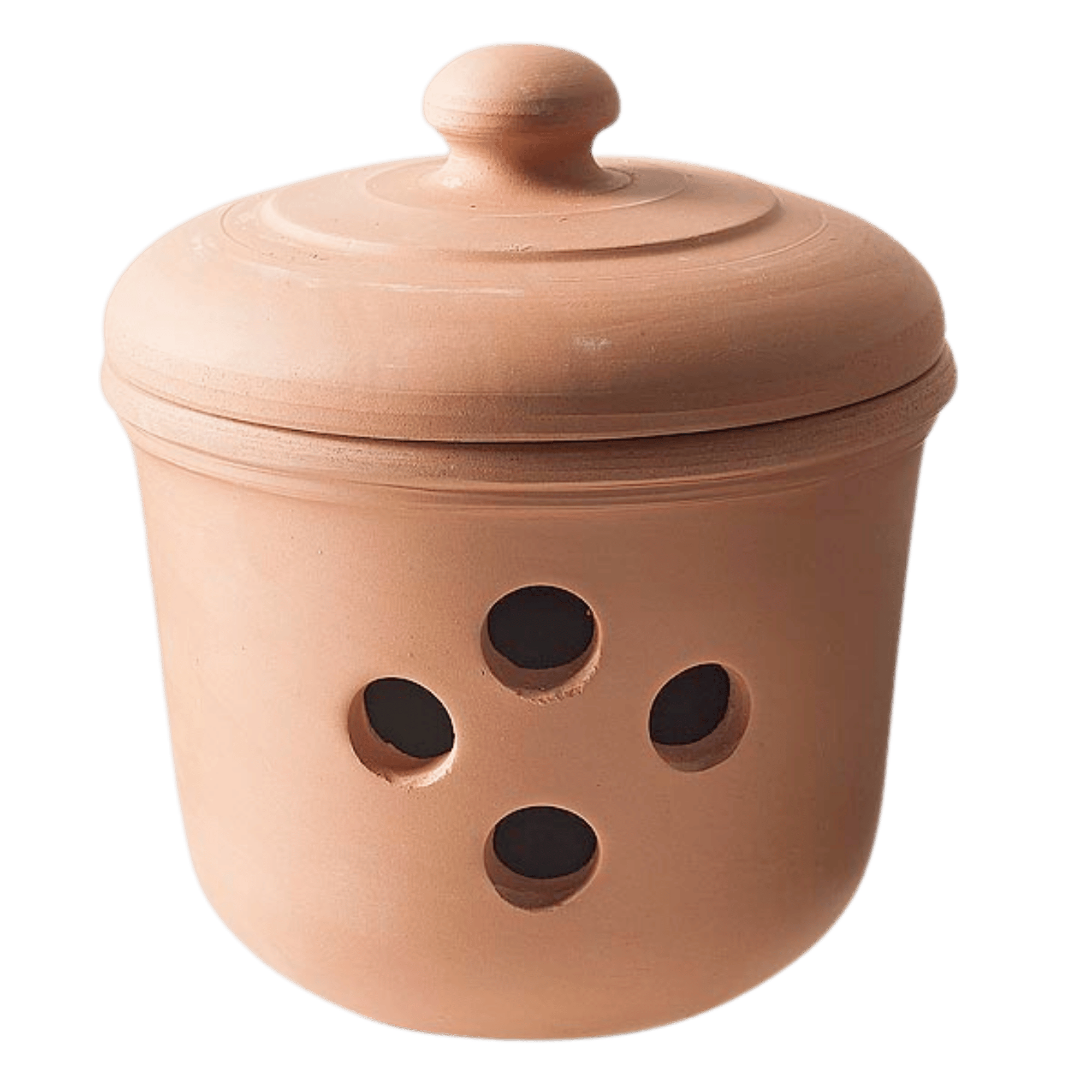 UNIO Garlic pot, Terracotta, Ø11.5cm